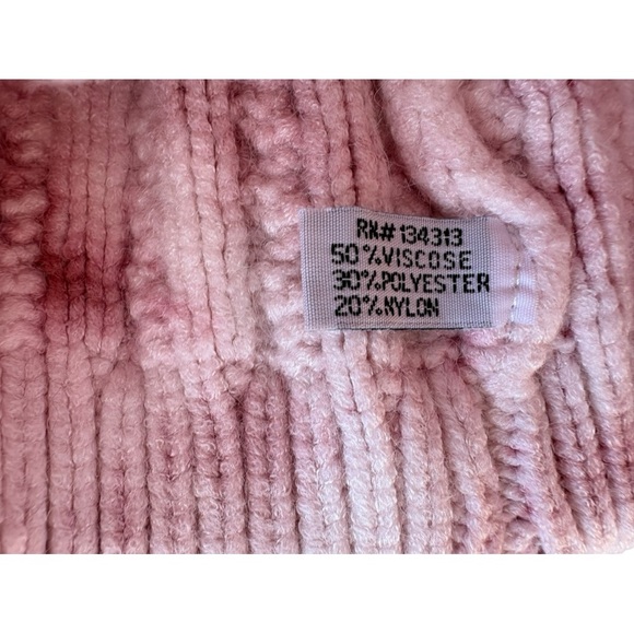 Lot of 3 • Women's Tie-Dye Marble Beanie Trio - Cream, Green, Mauve and Charcoal - Picture 2 of 5